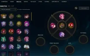 Conta Diamante 1 League of Legends sem email confirmado.