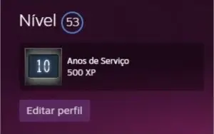 STEAM | NO-VAC | 10 anos | Level 53 | 1689 Jogos