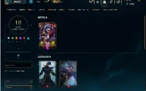 Esmeralda 2 com 45 Champs e 10 Skins
