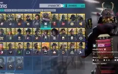 Conta Rainbow Six Diversas skins de eventos antigos/Elites
