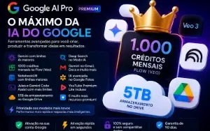 Google AI Pro 18 Meses (Ativação na Sua Conta Google)