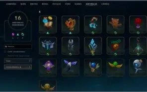 Conta League Of Legends - Ouro III, 144 Campeões e 210 skins