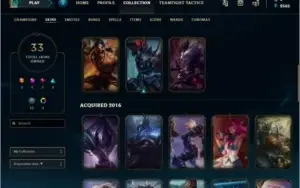 Conta Unranked - 100 campeões - 33 skins ( Preço Bom )