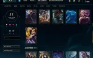 Conta Unranked - 100 campeões - 33 skins ( Preço Bom )