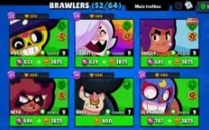 Brawl Stars | 17779 Troféus | 4 Lendarios | 12 Cromaticos