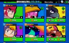 Brawl Stars | 17779 Troféus | 4 Lendarios | 12 Cromaticos