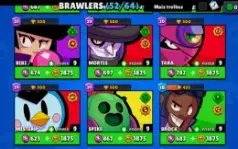 Brawl Stars | 17779 Troféus | 4 Lendarios | 12 Cromaticos