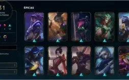 Conta Gold 3 - 52 champs e 31 skins (E-mail verificado)