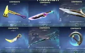 Conta com Kit Sentinela + Kit Origem + Kit Ruina e mais