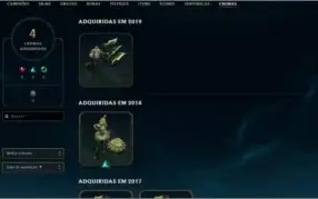 ACC LOL D4 71 CHAMPS 33 SKINS TWITCH MEDIEVAL