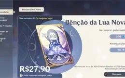 Genshin impact R$750 reais gastos 13 5* e 6 arma 5* PROMOÇÃO