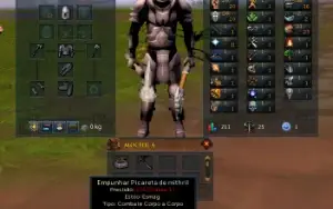 Conta Runescape 3 Iniciante I Picareta Mithril I Full Aço