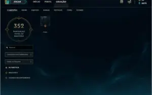 Conta prata 1 com 269 skins
