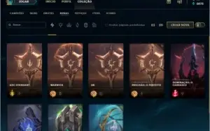 Conta prata 1 com 269 skins