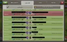 CLÃ NÍVEL 14 CLAN ÓTIMO HISTÓRICO GUERRAS COM BANNER 200v