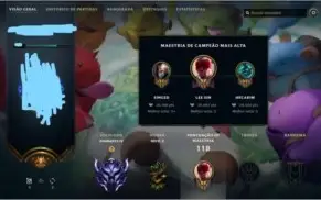CONTA LOL DIAMANTE 4