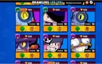 Brawl Starts (47/48) FULL ESTRELA + ACESSÓRIOS + NOME GRÁTIS