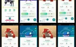 Pokemon go Lvl 32 - 7 lendarios - 698 K Stardust