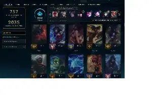 Conta League of Legends lvl 551