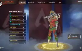 (Pc) Conta Apex - 7 Heranças E 400 Lendários + Muitas Skins
