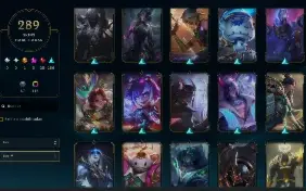 Conta Lol Level 918 100% Segura 289 Skins
