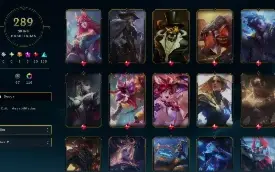Conta Lol Level 918 100% Segura 289 Skins