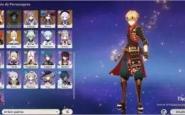 Conta AR 55 12 Personagens  5 ⭐ + 3 Armas 5 ⭐