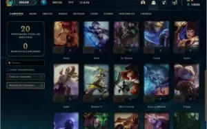 Conta DIAMANTE 3 (email não verificado), 25 champs e 1 skin