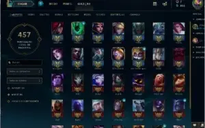 Conta de lol, level 310, Diamante 4, 199 skins, 130 champs