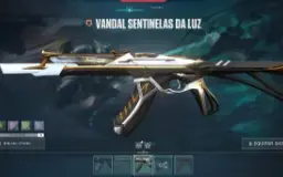 Conta com 5 facas, skins de armas e tudo mais