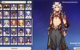 AR55 - Itto/Arma + Raiden C1 + Albedo + Ayaka + Klee + Diluc