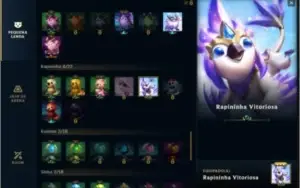 Conta lol, Gold 4, 232 skins , skins TFT + passe ativo