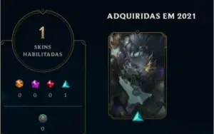 Conta platina 2 com 56% de winrate solo/duo lv 40