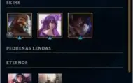 Conta platina 2 com 56% de winrate solo/duo lv 40