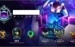 Conta LOL PLAT IV