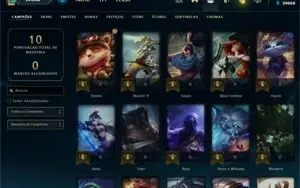 Conta FERRO 4 - Smurf LOL (league of legends) ELOMOON