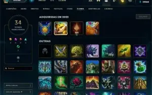 Conta FERRO 4 - Smurf LOL (league of legends) ELOMOON