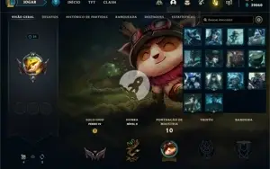 Conta FERRO 4 - Smurf LOL (league of legends) ELOMOON