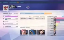 Conta Overwatch EX Grão Mestre 15 Armas Douradas