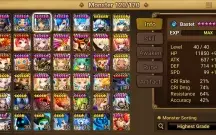 Summoners War Global com Savannah Bastet Nana Perna Charlote
