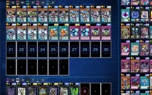YU-GI-OH DUEL LINKS(Galaxy full/RB/Yosenju/Mts decks) + SUPS