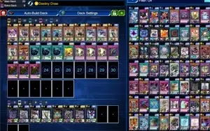 YU-GI-OH DUEL LINKS(Galaxy full/RB/Yosenju/Mts decks) + SUPS