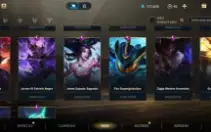 Conta Wild Rift com 54 Skins e todos os Campeões