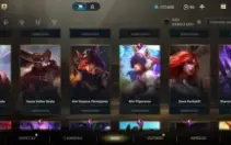 Conta Wild Rift com 54 Skins e todos os Campeões