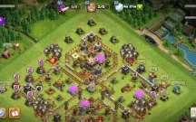 Clash Of Clans CV11 5 construtores, Herois LVL: 43,45 e 12