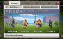 Clash Of Clans CV11 5 construtores, Herois LVL: 43,45 e 12