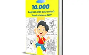 10.000 páginas Kids para colorir  (imprimíveis em PDF)