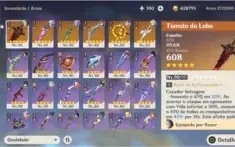 Ar 57 , 9 personagens t5 + 6 armas t5