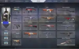 CONTA VALORANT COM MAIS DE 350 REAIS EM SKINS!