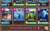 Conta de clash royale nvl 12 arena lendária